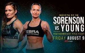 Прямая трансляция Invicta FC 36 Пэм Соренсен - Кэйтлин Янг