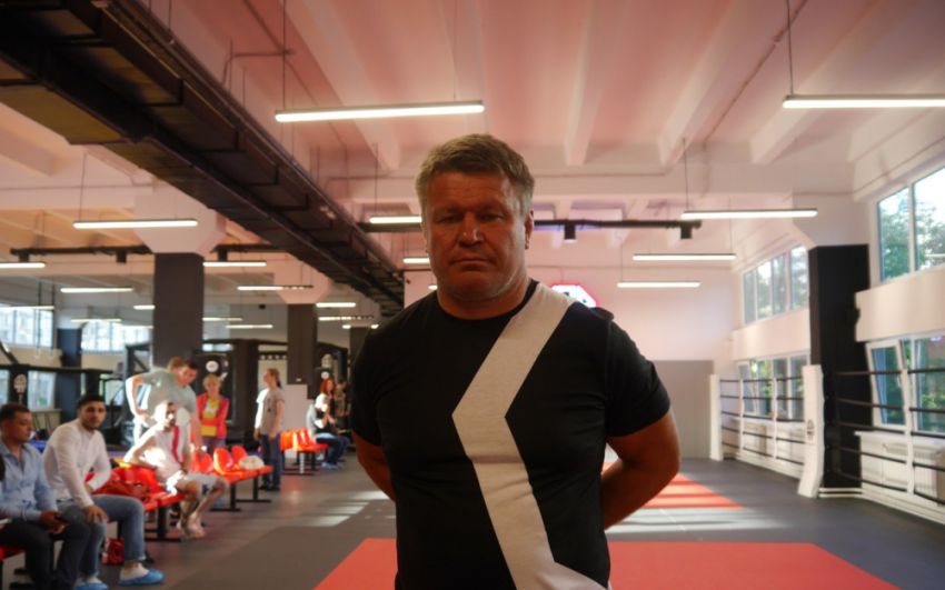 Олег Тактаров провел мастер-клас в GOR MMA для юных спортсменов