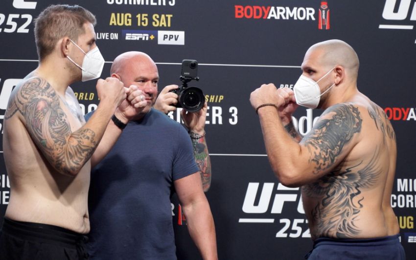 Видео боя Крис Даукаус - Паркер Портер UFC 252