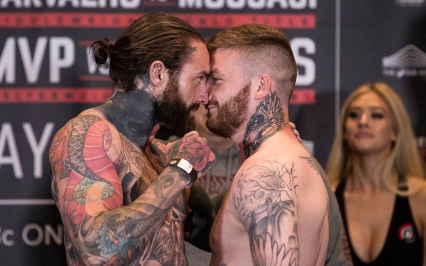 Видео боя Аарон Челмерс - Эш Гриффитс Bellator 200