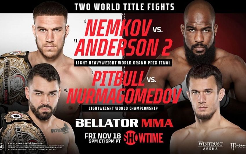 РП ММА №48 (BELLATOR 288): 19 ноября