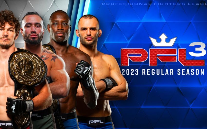 Прямая трансляция PFL 3: 2023 Regular Season