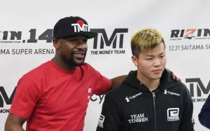Результаты турнира RIZIN 14: Флойд Мейвезер - Теншин Насукава