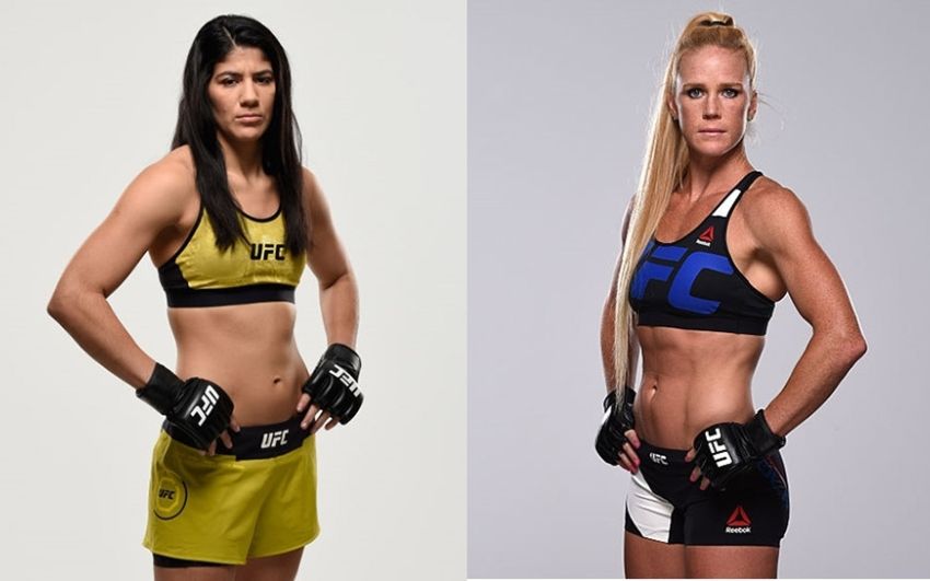 UFC планирует бой за временный пояс в легчайшем весе между Холли Холм и Кетлин Виейрой