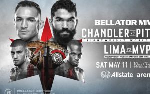 Прямая трансляция Bellator 221: Майкл Чендлер - Патрисио Фрейре, Майкл Пейдж - Даглас Лима