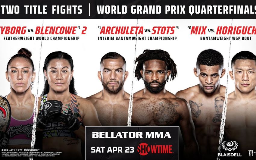 Результаты турнира Bellator 279