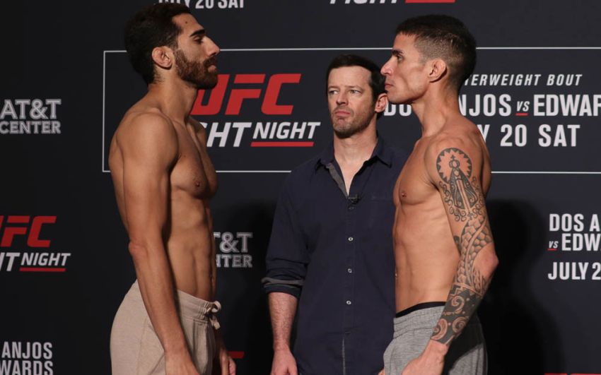 Видео боя Доминго Пиларте - Фелипе Коларес UFC on ESPN 4
