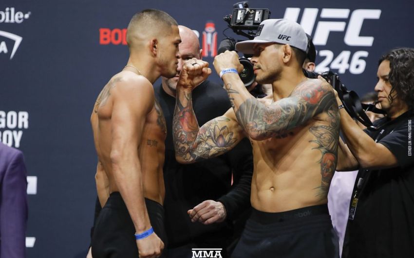 Видео боя Диего Феррейра - Энтони Петтис UFC 246