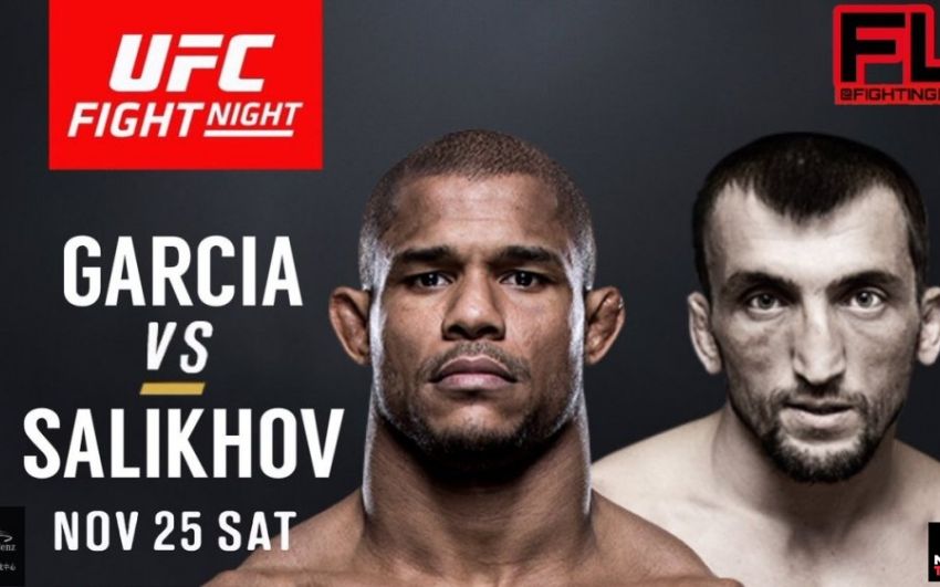 Видео боя Муслим Салихов - Алекс Гарсия UFC Fight Night 122