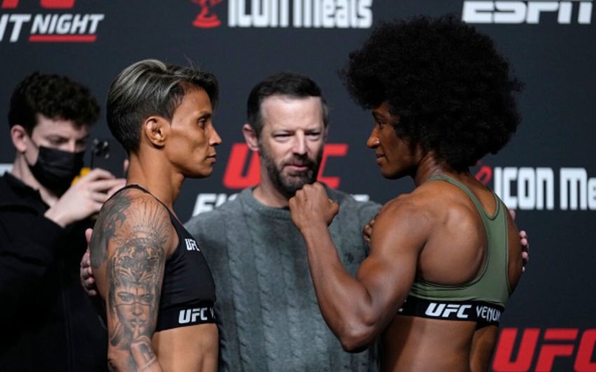 Видео боя Аманда Лемос - Анджела Хилл UFC Fight Night 199