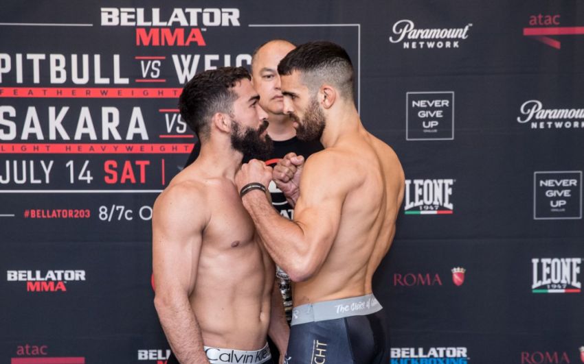 Видео боя Патрисио Фрейре - Даниэль Вайхель Bellator 203