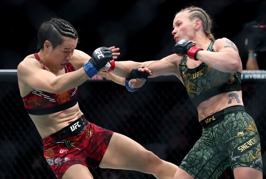 Валентина Шевченко уверенно победила Вейли Жанг на UFC 322