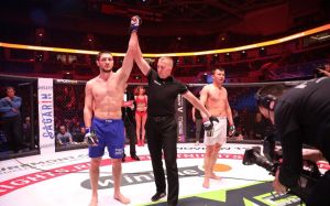 Видео боя Самир Абдулаев - Айжигит Шакирмаматов Fight Nights Global 92
