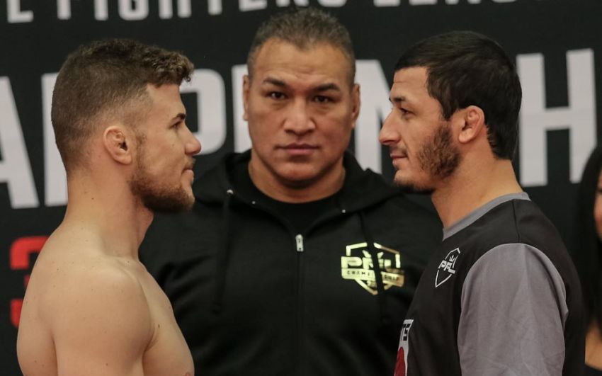 Видео боя Натан Шульт - Рашид Магомедов PFL 11