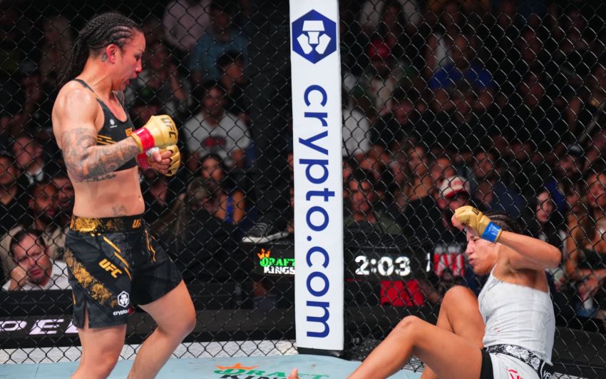 Джулианна Пенья отобрала титул у Ракель Пеннингтон на UFC 307