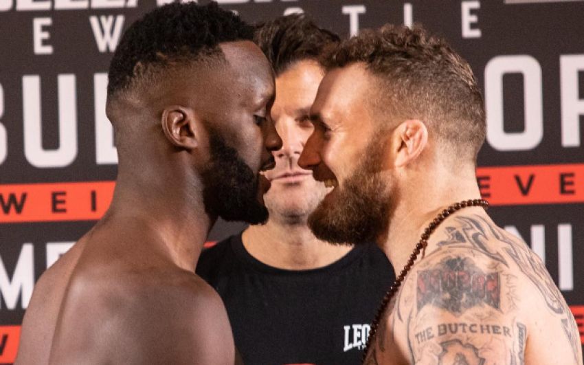 Взвешивание участников турнира Bellator Newcastle: Питбуль - Скоуп