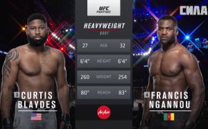 Видео боя Кертис Блэйдс — Фрэнсис Нганну UFC Fight Night 141