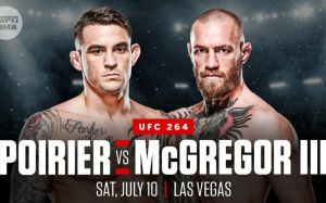 Где смотреть UFC 264: Конор МакГрегор – Дастин Порье 3