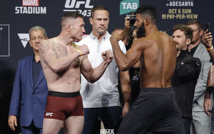 Видео боя Люк Джумо - Диего Лима UFC 243