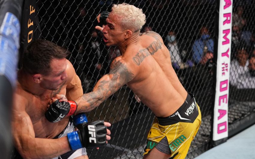 Слова Чарльза Оливейры после досрочной победы над Майклом Чендлером на UFC 262