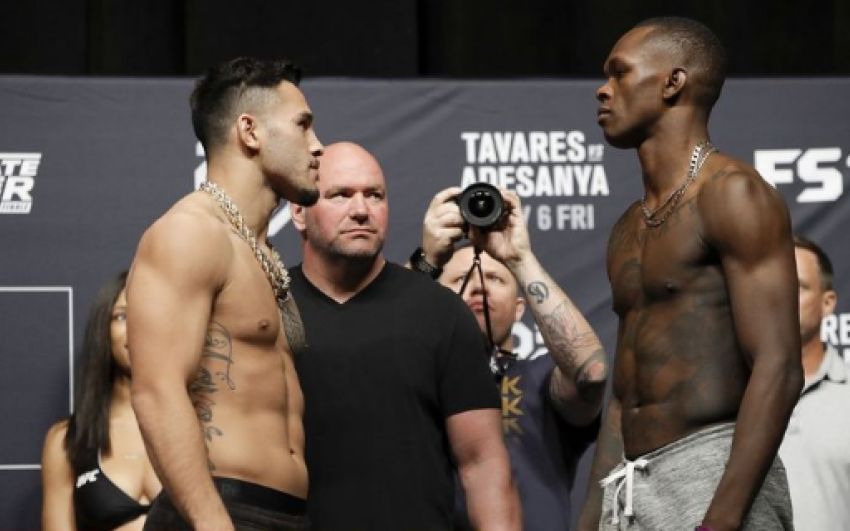 Видео боя Брэд Таварес - Исраэль Адесанья TUF 27 Finale