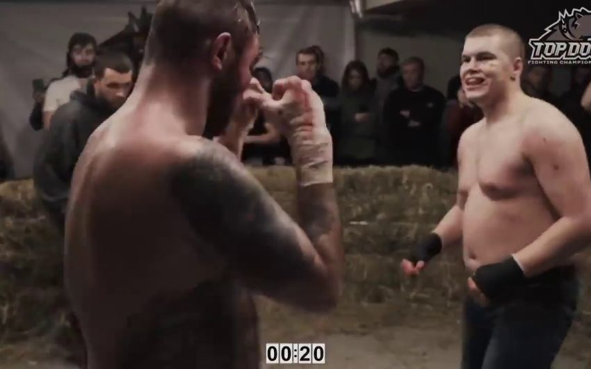 Видео боя Андрей "Панда" Мешков - Ильин Серега TDFC 1