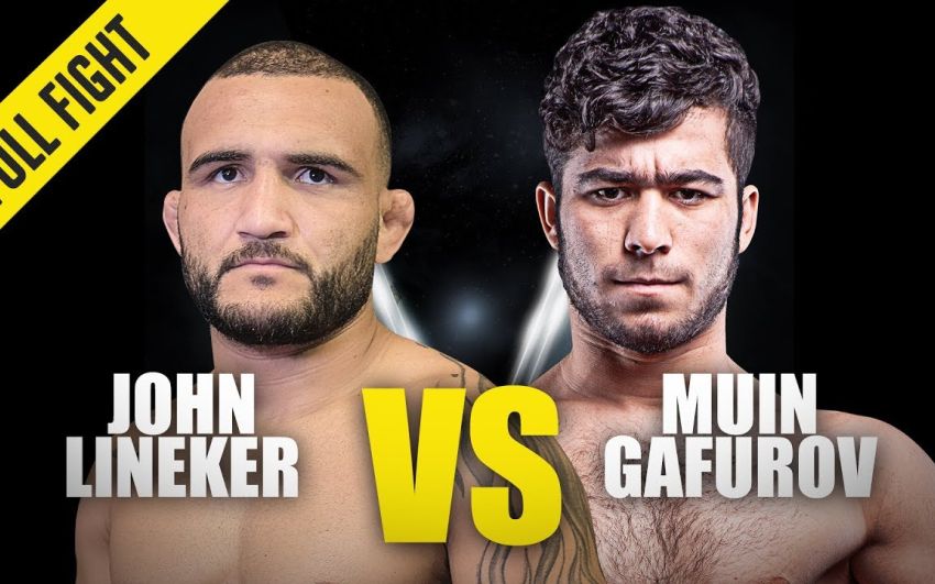Видео боя Джон Линекер - Муин Гафуров One Championship: Dawn of Valor