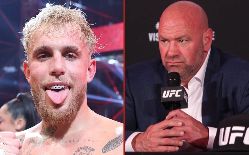 Джейк Пол жестко ответил главе UFC: "Дана может отсосать мне ч**н!"