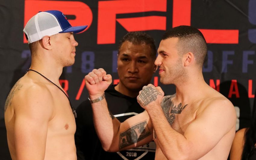 Видео боя Максим Гришин - Смилиньо Рама PFL 9