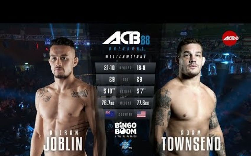 Видео боя Киран Джоблин - Адам Таунсенд ACB 88
