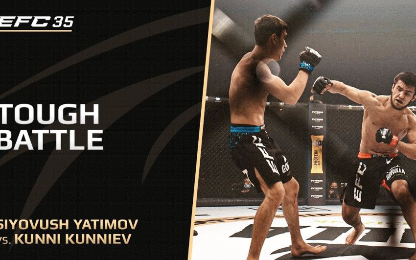 Видео боя Кунни Куниев – Сиевуш Ятимов EFC 35