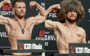 Взвешивание UFC Fight Night 221: Ян тяжелее Двалишвили, двое бойцов не сделали вес