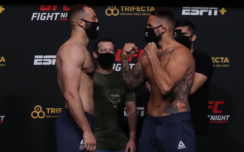 Видео боя Роман Долидзе - Джон Аллан UFC on ESPN 19