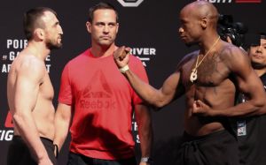 Видео боя Муслим Салихов - Рики Рэйни UFC on FOX 29