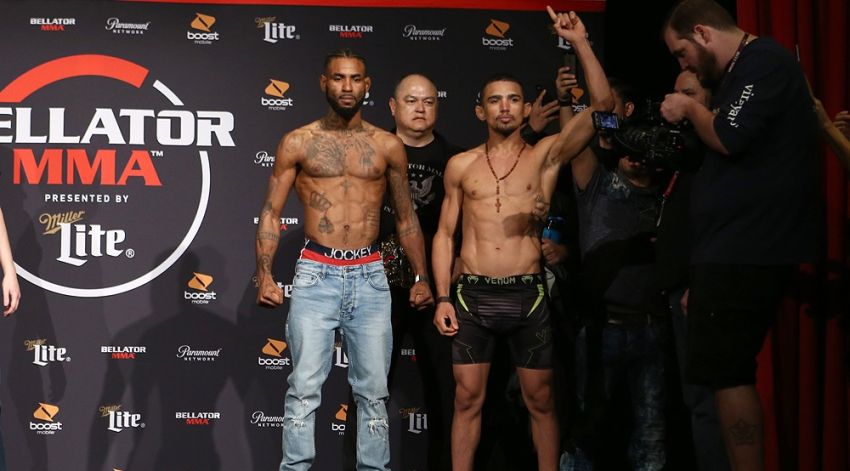 Результаты взвешивания участников турнира Bellator 195