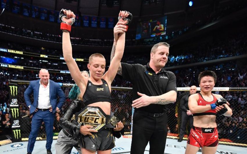 Слова Роуз Намаюнас после победы над Вейли Жанг на UFC 268