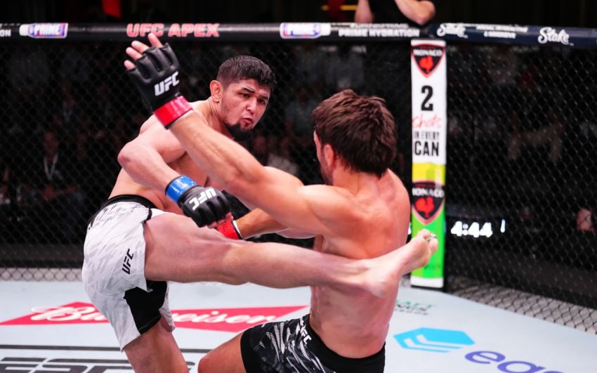 Видео боя Нурсултон Рузибоев – Дастин Штольцфус UFC Fight Night 256