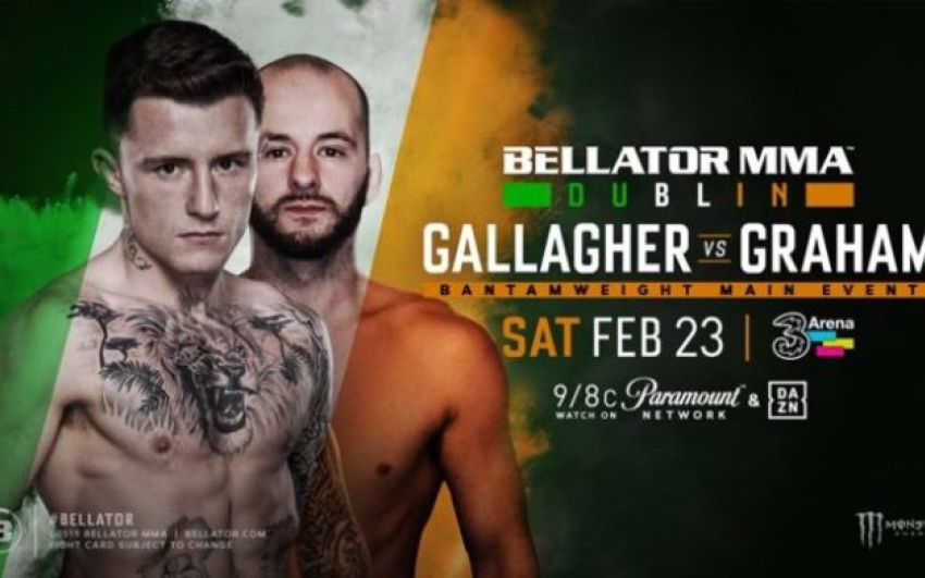 Джеймс Галлахер - Стивен Грэхэм на турнире Bellator 218
