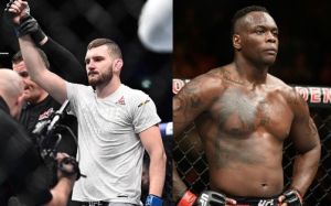 Михал Олексейчук против Овинса Сент-Прю на турнире UFC в Копенгагене