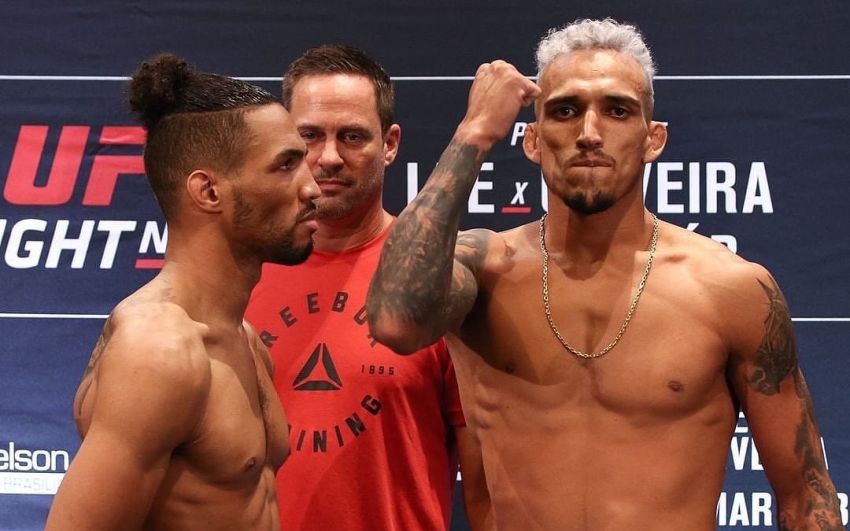 Видео боя Кевин Ли - Чарльз Оливейра UFC Fight Night 170