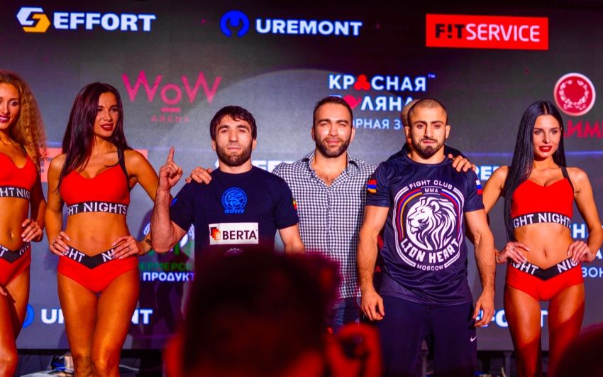 Видео боя Арен Акопян - Магомед Камалов Fight Nights Global 95