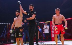 Видео боя Нурлан Гасанов – Кирилл Аншаков AMC Fight Nights 110