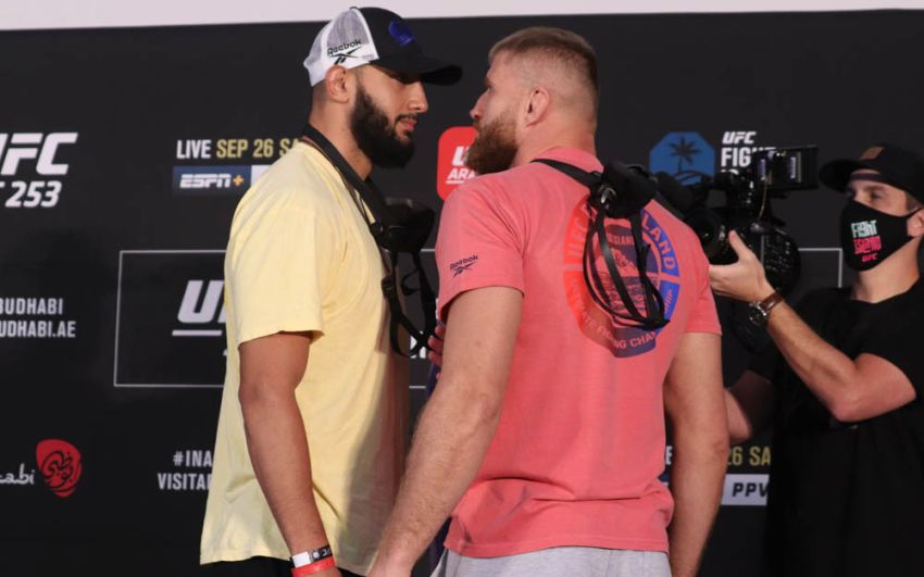 Видео боя Ян Блахович - Доминик Рейес UFC 253