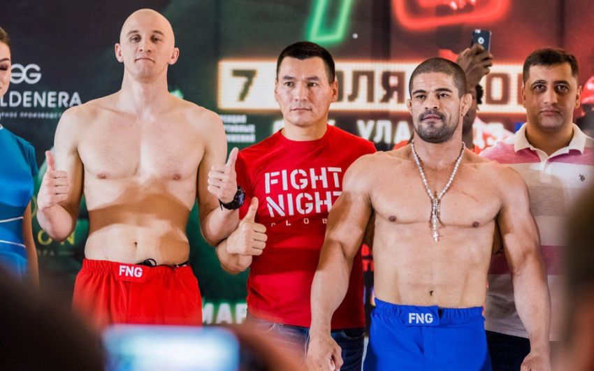 Видео боя Русимар Палхарес - Алексей Иванов FIGHT NIGHTS GLOBAL 70