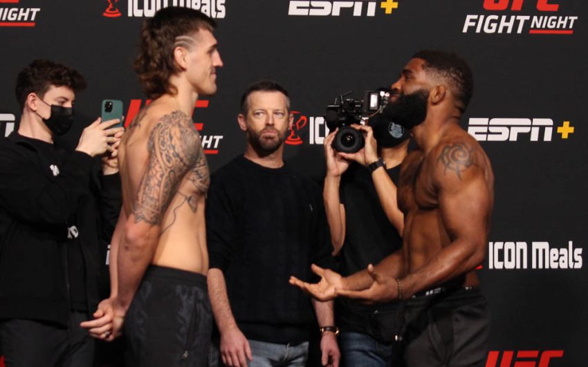 Видео боя Брендан Аллен - Крис Кёртис UFC on ESPN 31