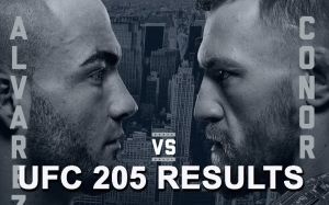 Все результаты UFC 205