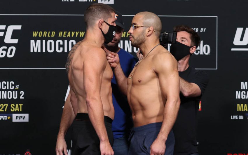 Видео боя Абу Азайтар - Марк-Андре Баррио UFC 260