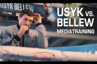 ВИДЕО: Открытая тренировка Александра Усика и Тони Беллью