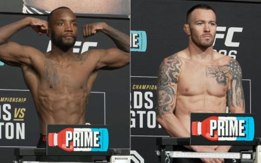 Результаты взвешивания UFC 296