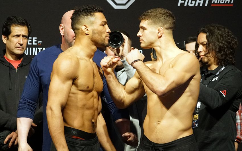 Видео боя Кевин Ли - Эл Яквинта UFC on FOX 31